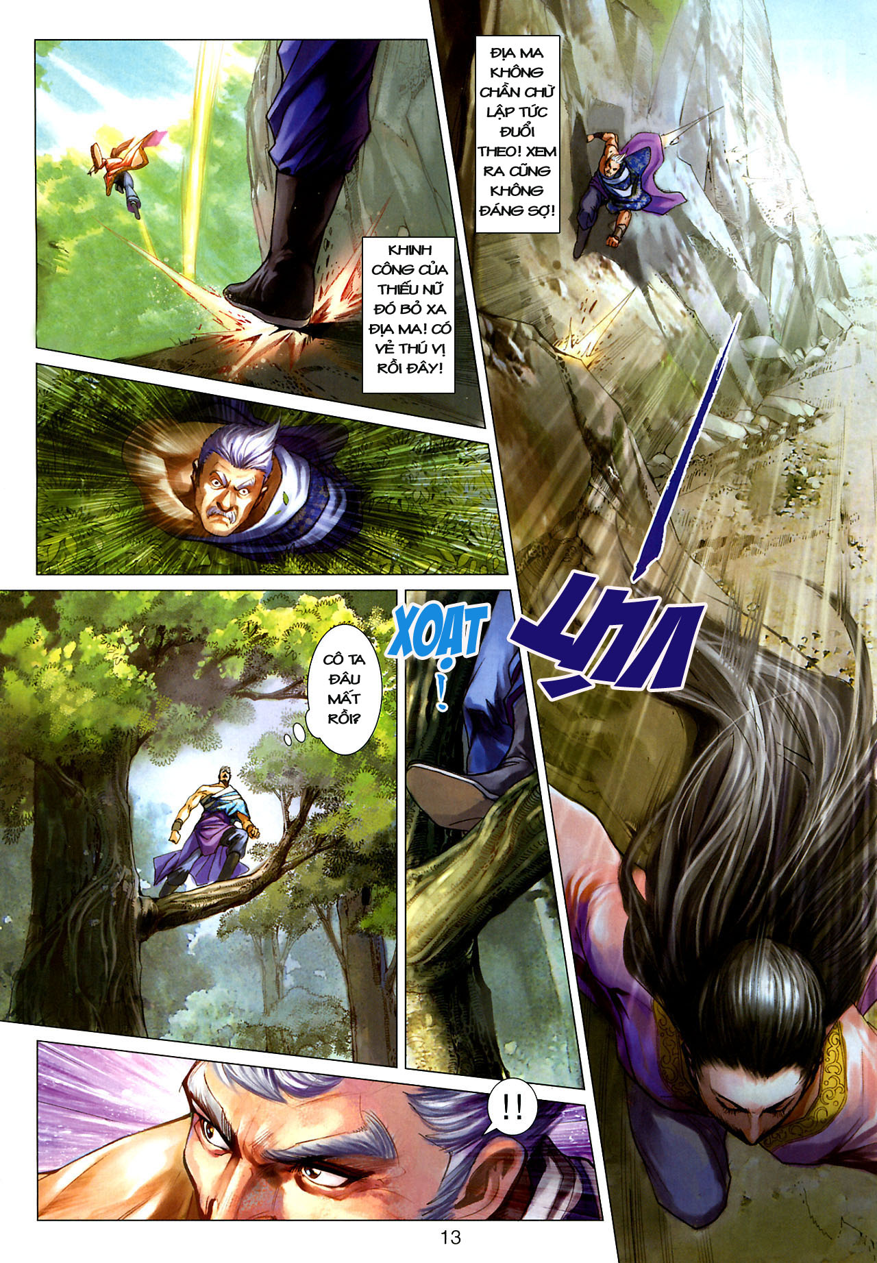 Thần Chưởng Long Kiếm Phi chap 19