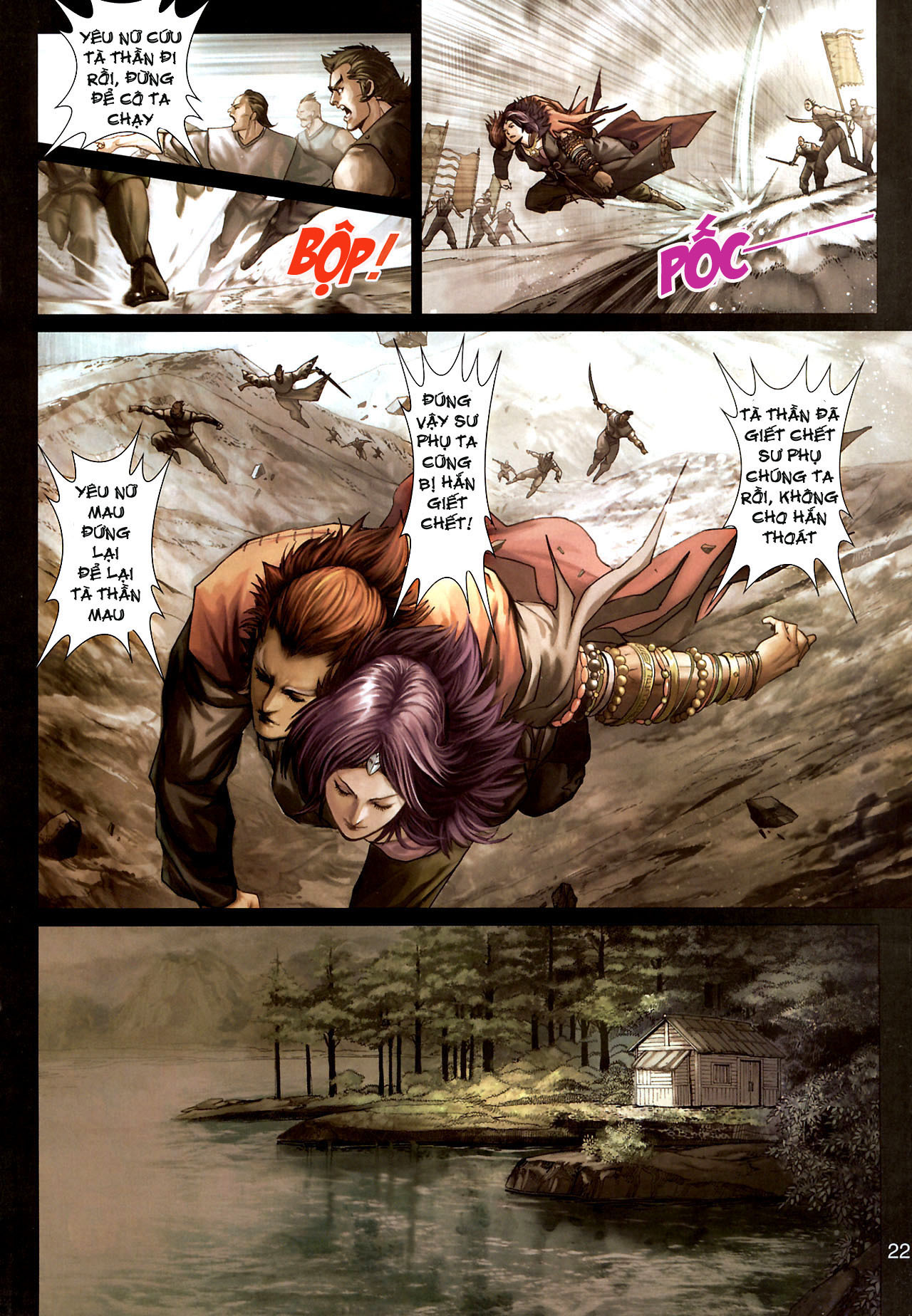 Thần Chưởng Long Kiếm Phi chap 17