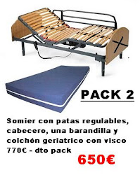 SOMIERES Y CAMAS ARTICULADAS: SOMIER CON PATAS REGULABLES EN ALTURA