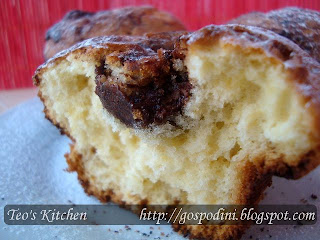 Muffins marmorate cu Nutella