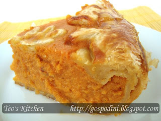 Tarta cu cartof dulce