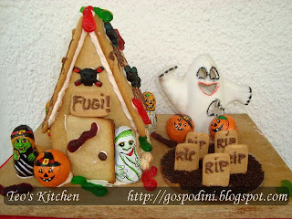 Casuta bantuita din turta dulce