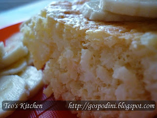 Budinca de orez cu dulceata