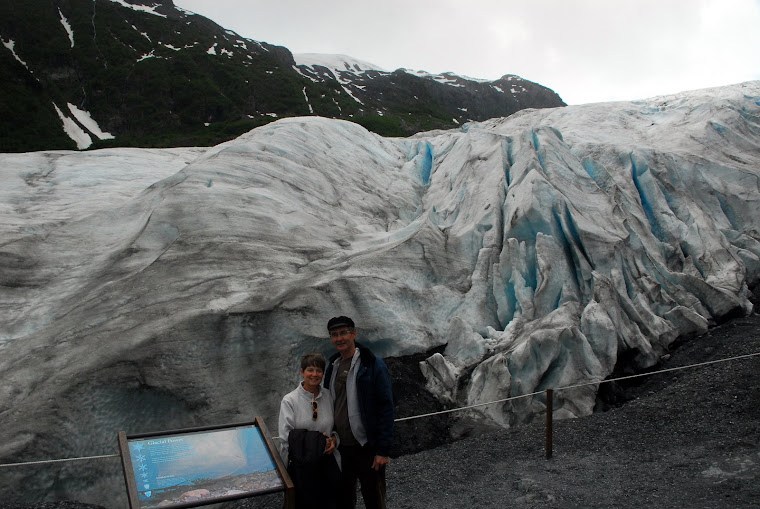 Here We Are in Front of Exit Glacier