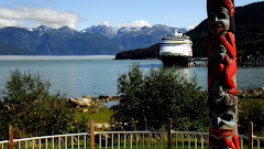 A View of Portage Cove and Port Chilkoot Dock in Haines, Alaska