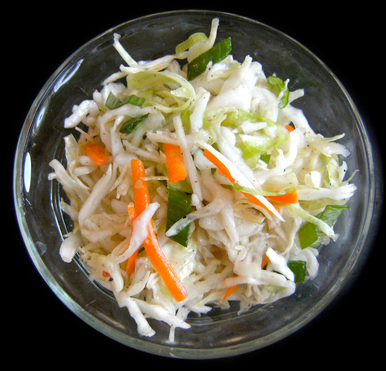 My Retro Kitchen Oil and Vinegar Slaw