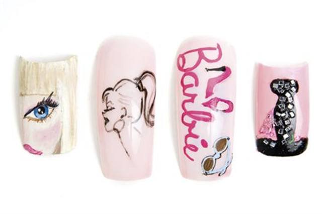 Miles de Diseños de Uñas: Diseños de Uñas Barbie Collecction
