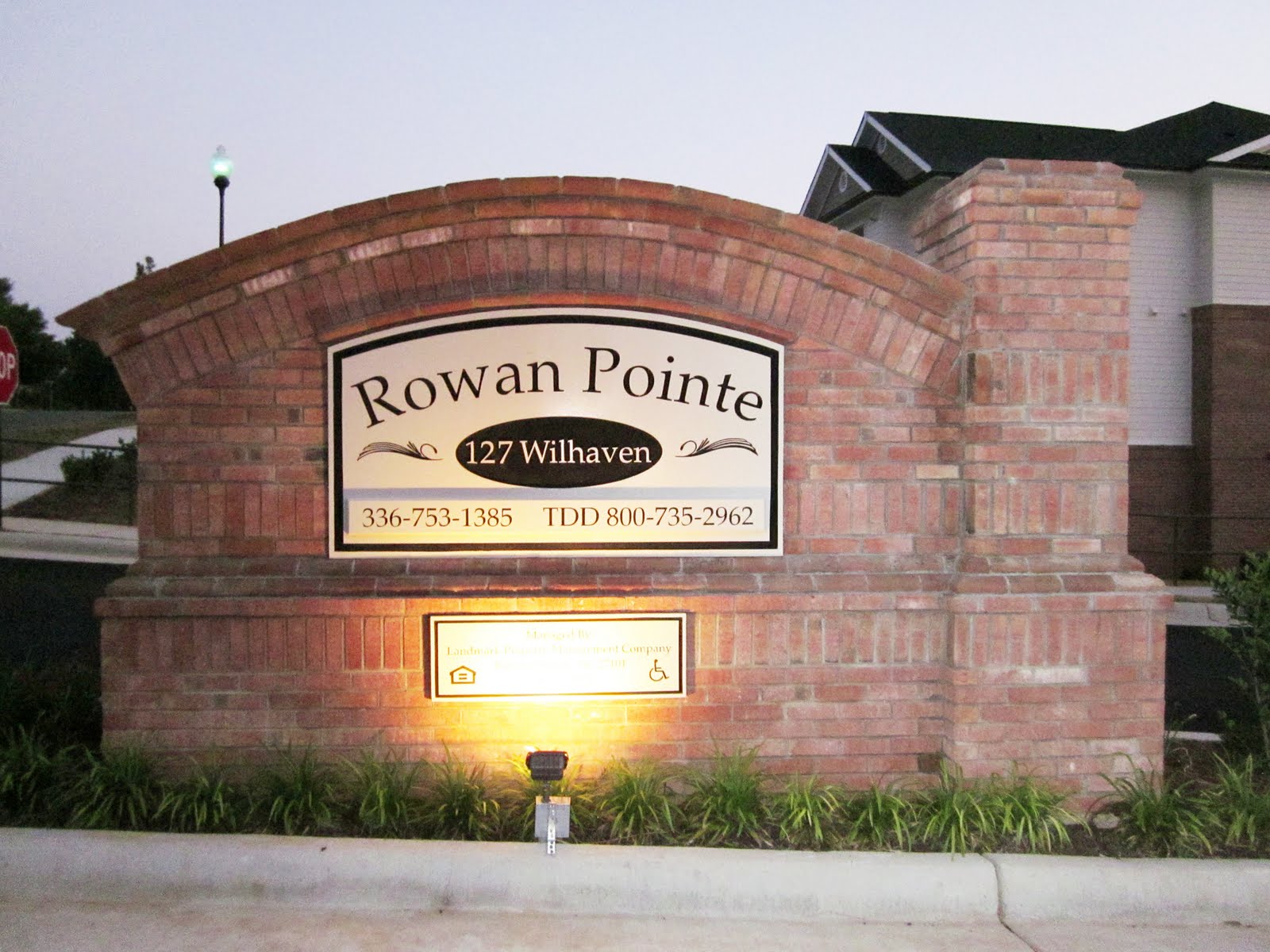 Atlantic Coast Concrete Rowan Point Apartments Sidewalks and Handicap