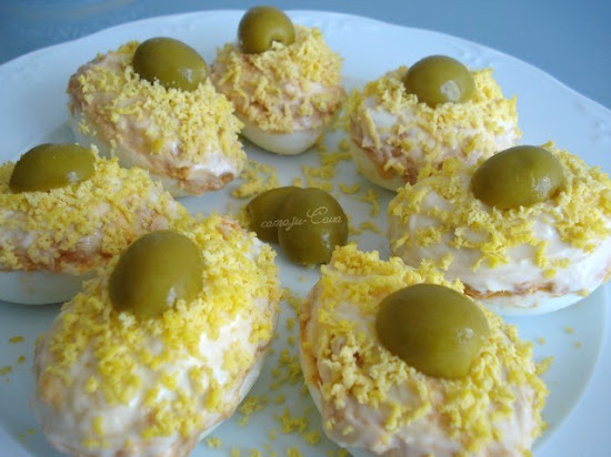  Huevos Rellenos o Mimosa 