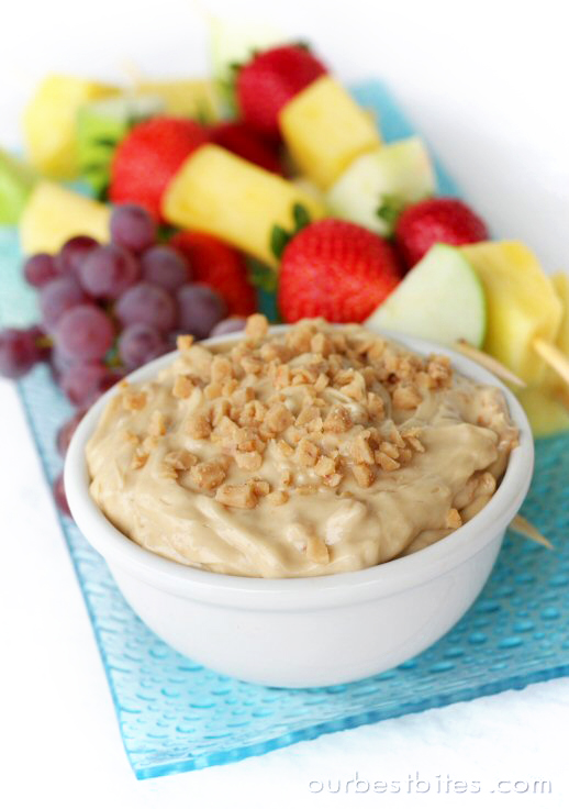 Caramel Toffee Fruit Dip Our Best Bites