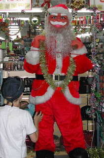 Santa in Brisbane Tourist Shops