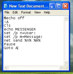 Md Saiful Islam Chowdhury: Chat with friends using Command Prompt ( CMD )