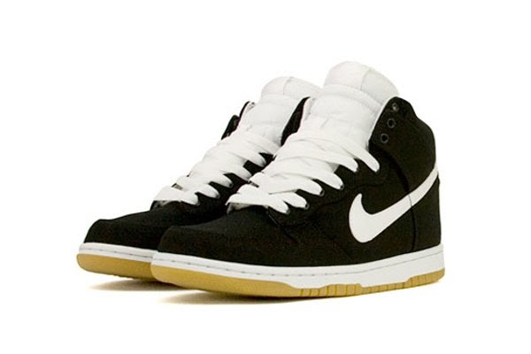 SoleSurvivor Detroit: Nike Dunk High Black Canvas White Gum