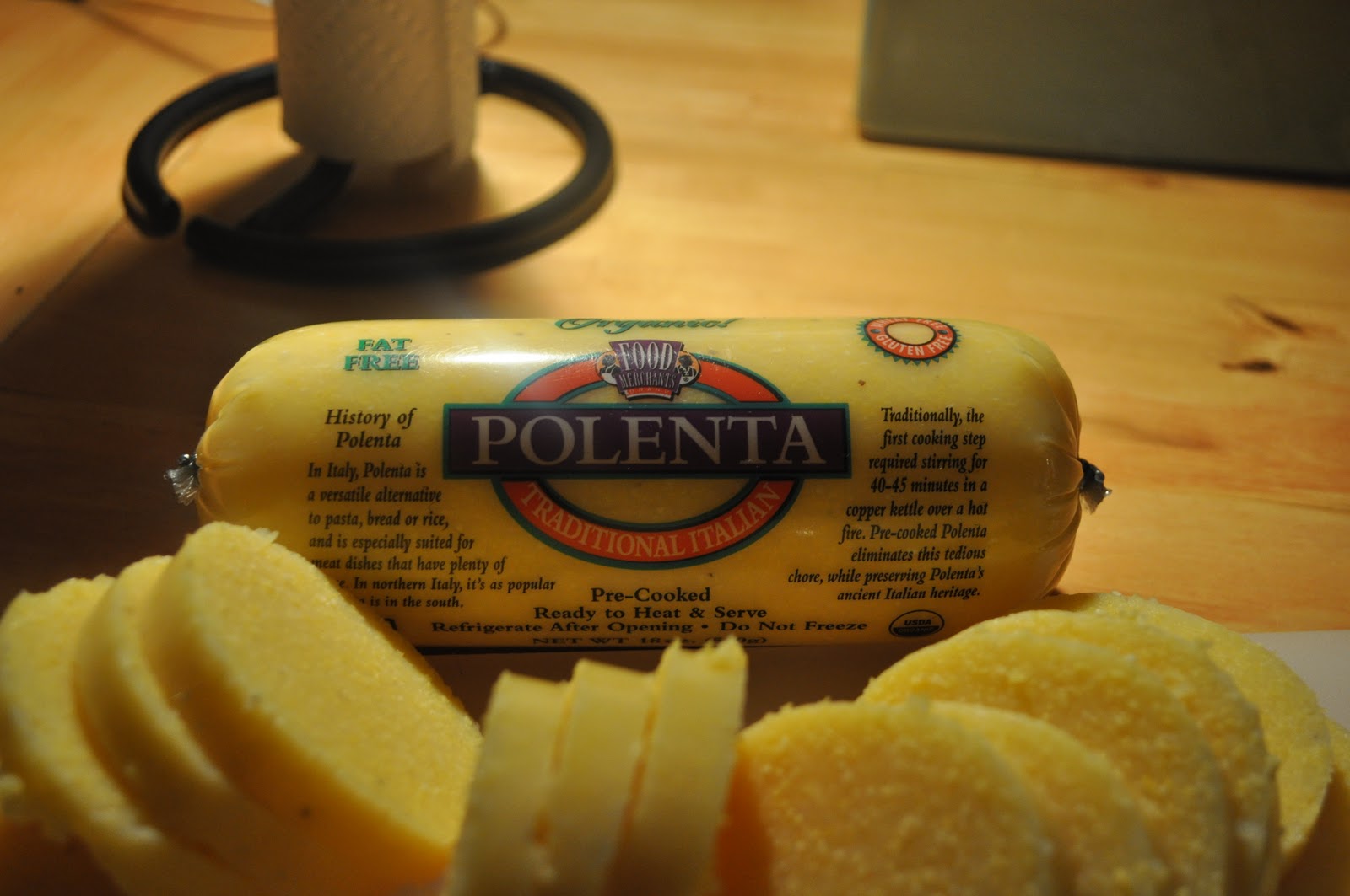 hill and third sauteed shiitake & polenta appetizer