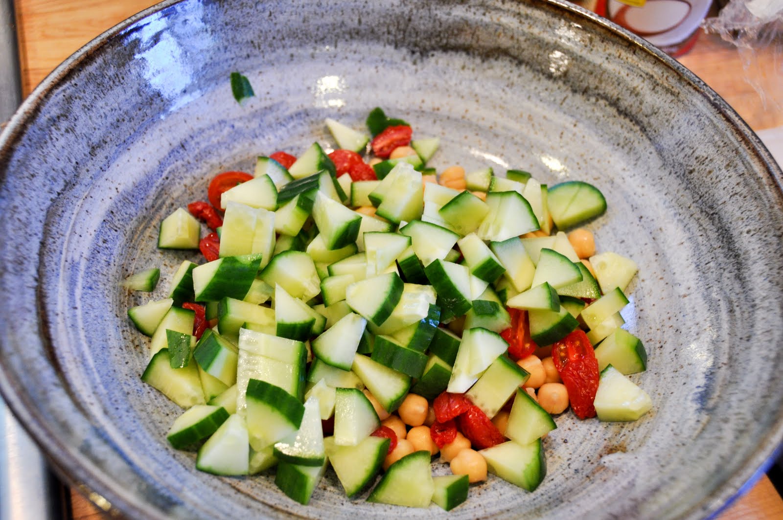 FEAST EVERYDAY Couscous Chickpea Salad