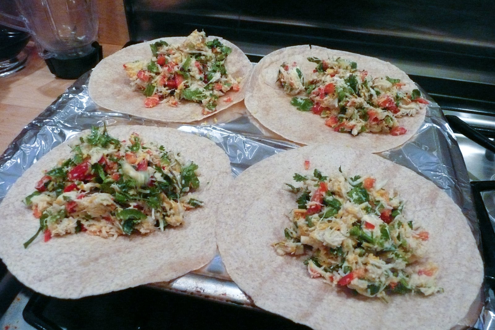 FEAST EVERYDAY Crab Meat Quesadillas by Jeanne