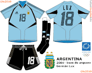 Selección Argentina - 2004/2005 (buzo de arquero) argentina lux 