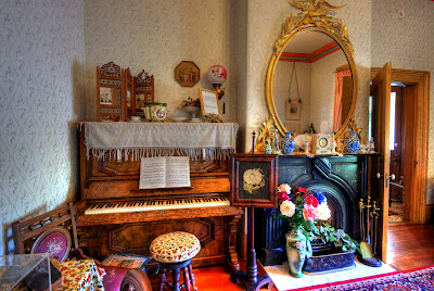 Room in Emily Carr House, Victoria, BC, Canada