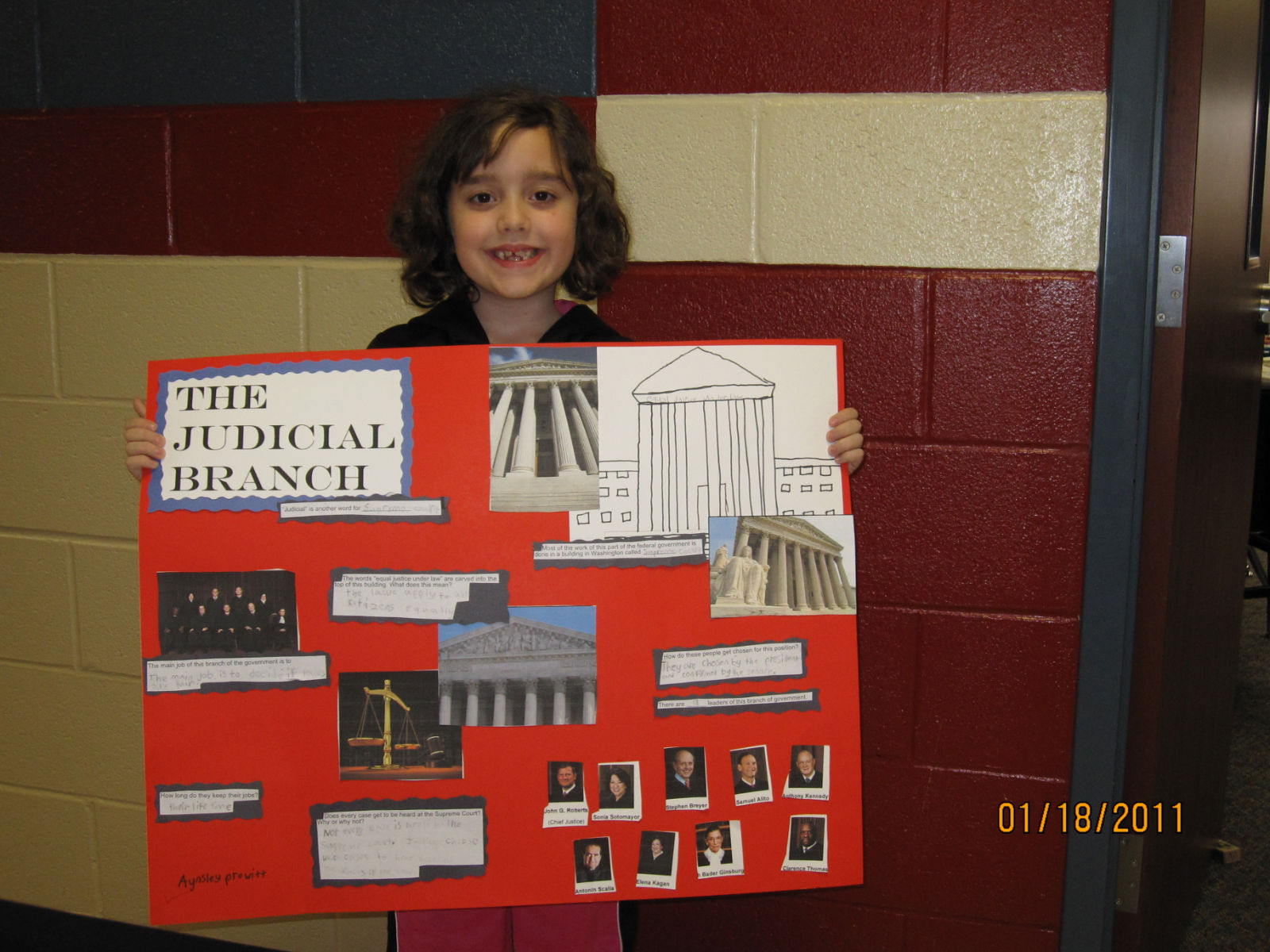Mrs. Shaw's 2nd Grade Class Government Projects