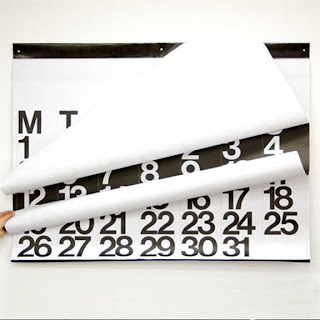 BLACK. WHITE. YELLOW.: Stendig Wall Calendar + Russel & Hazel Agenda