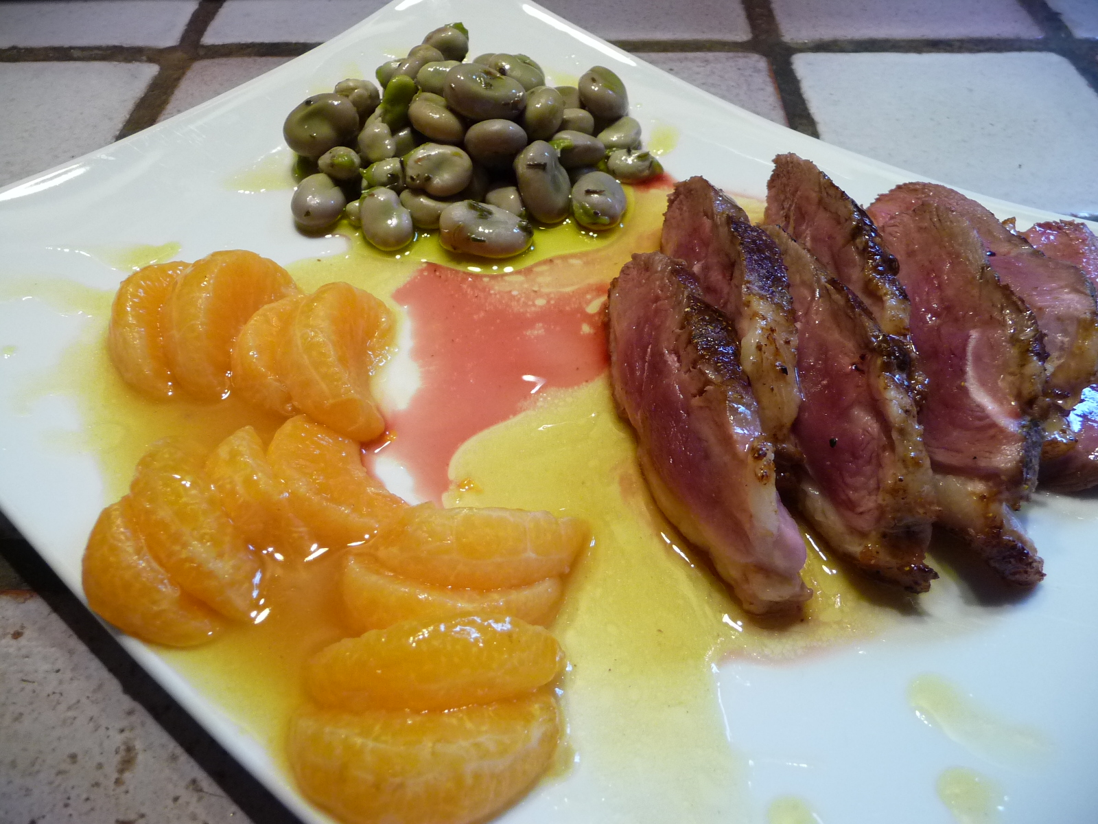 Magret De Canard A La Clementine Corse