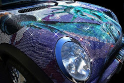 mini cars swarovski cool paint cooper jobs crystals job visit crystal pimped painting parts adorned million breakeryard custom sport blogthis