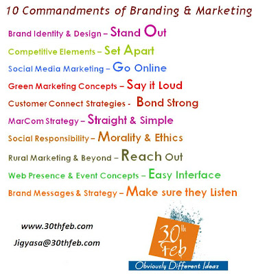 10 Commandments of Branding & Marketing in 2010