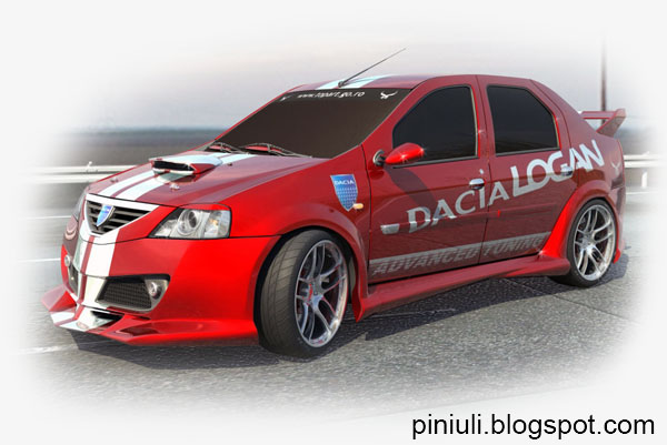 PiniuliModels: Dacia Logan AT - Advanced Tuning - Red (2005) - Eligor