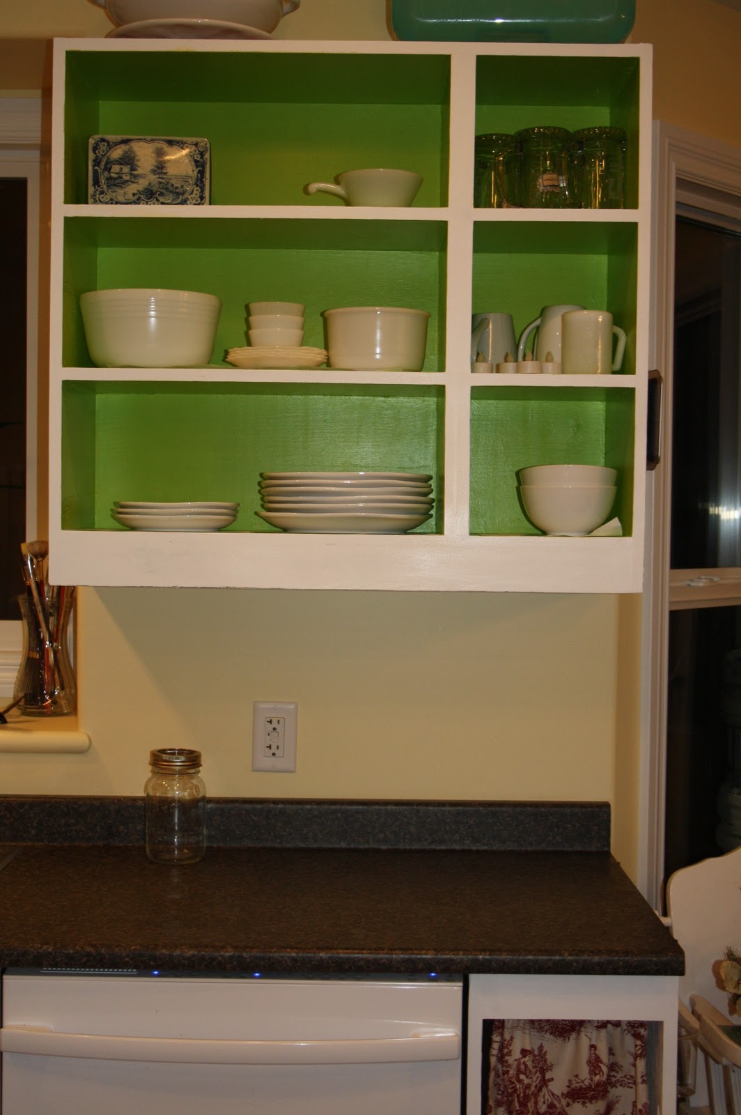 The Painted Belly Homemade Kitchen Cabinets