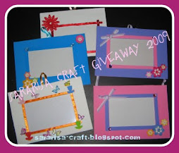 SARARISA CRAFT GIVEAWAY CONTEST 2009( 2ND PRIZE)