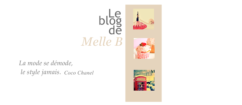 Le blog de Melle B