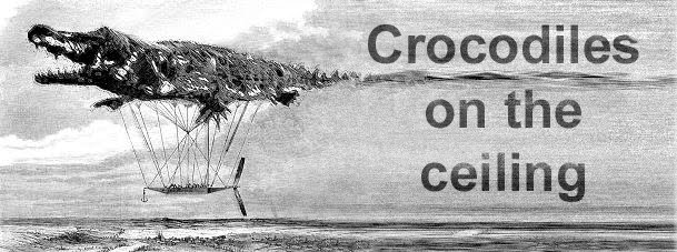 Crocodiles on the ceiling