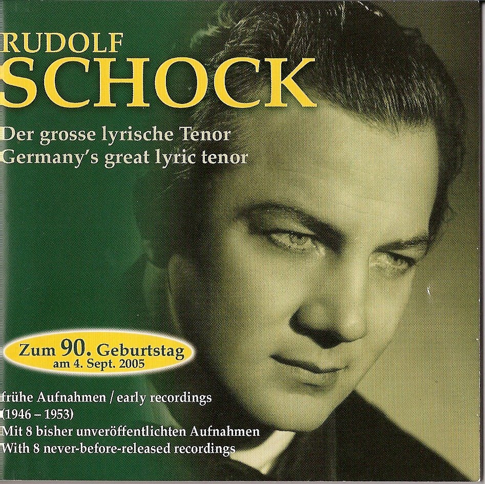 Fascination Rudolf Schock Oktober 2010