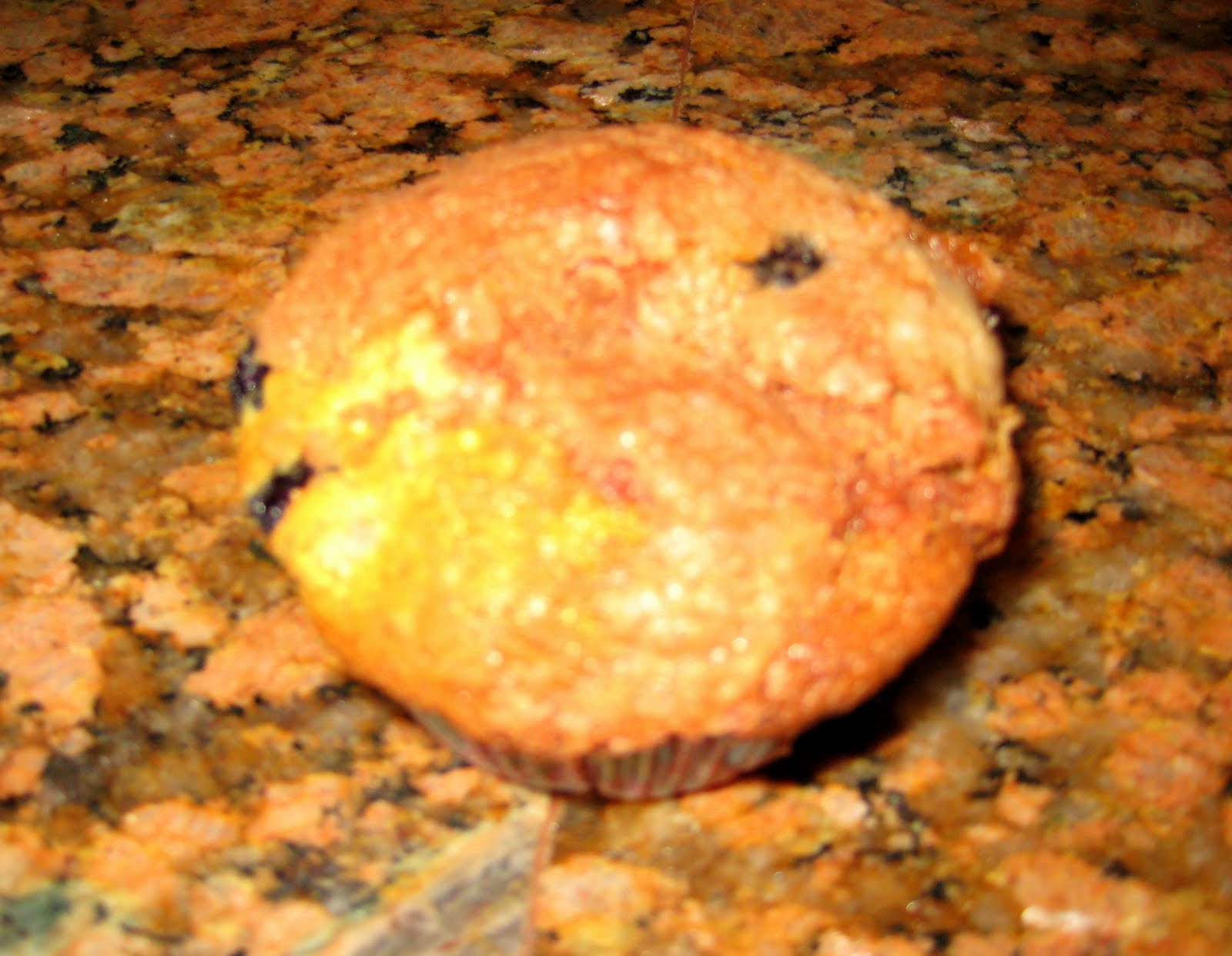 Sweet for Sirten Fallen Blueberry Muffins