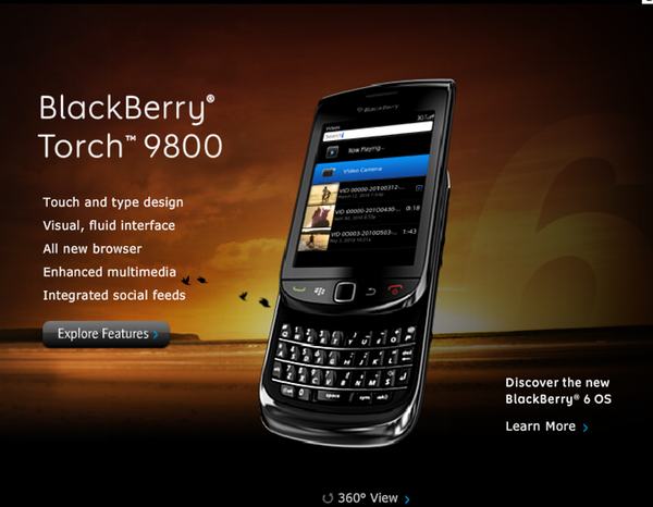 Cars Owner Manual: BlackBerry Torch 9800 Specifications & Download User