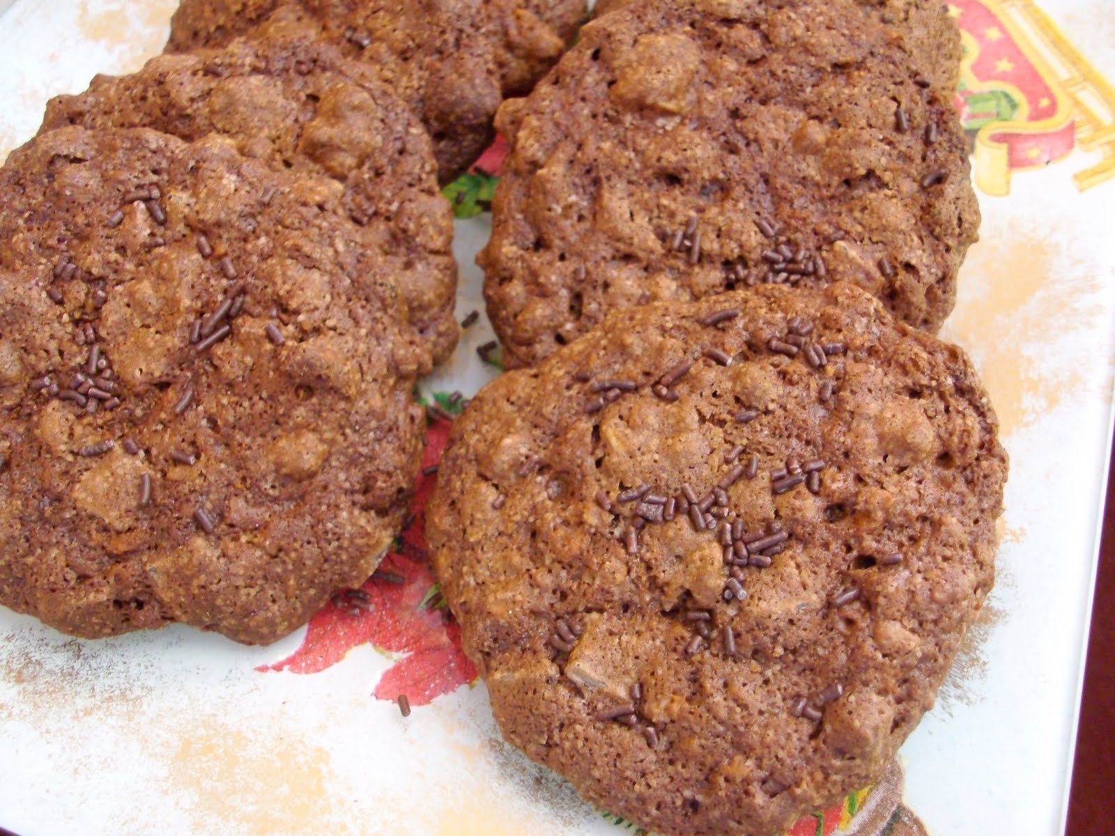 de sucre i sal galletas de muesli de chocolate
