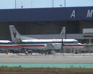 American Airways on Los Angeles International Airport