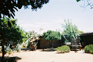 Avila Adobe garden