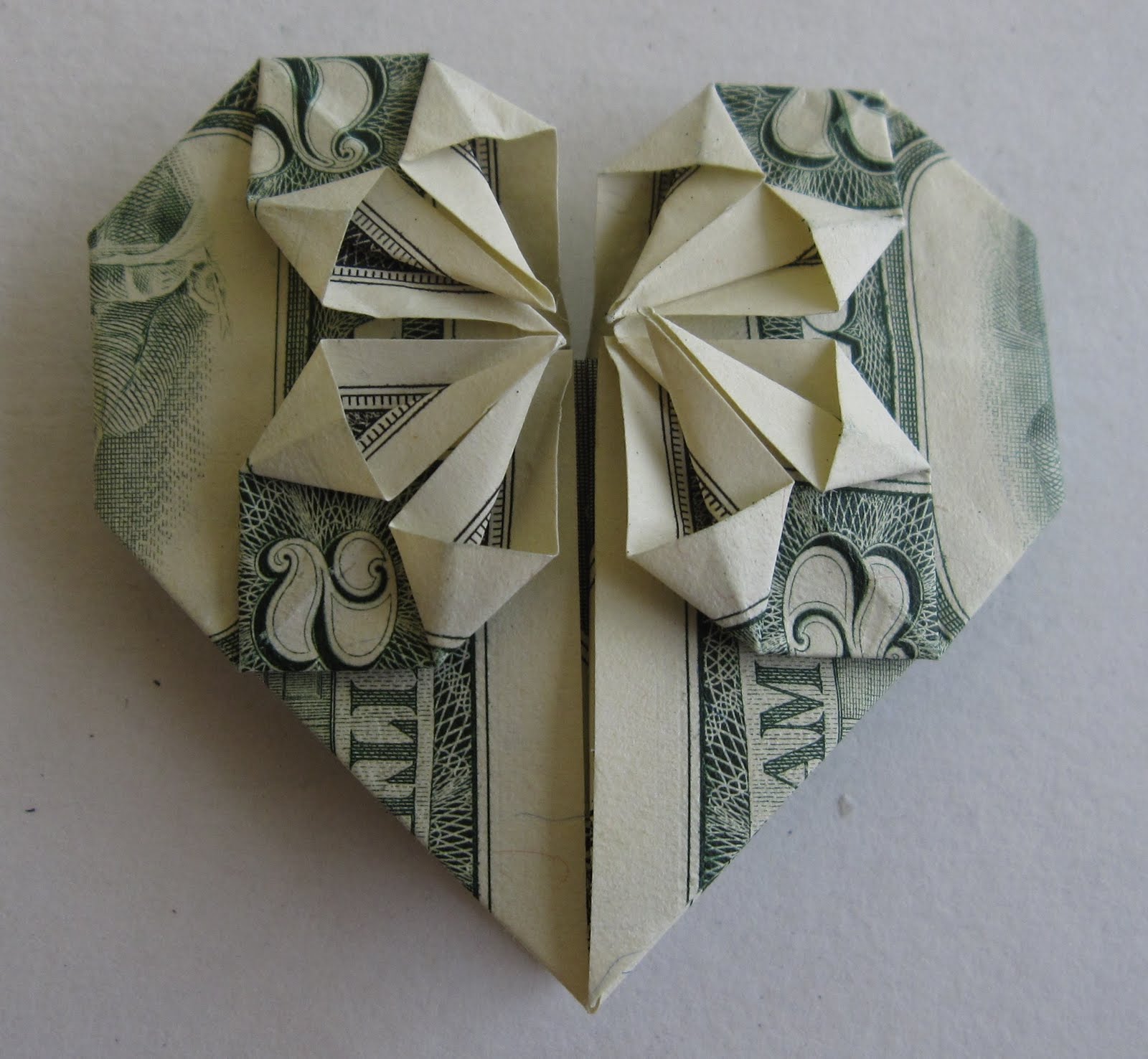 Heart Shaped Origami Three Wisdoms