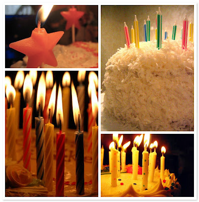 1. birthday cake candles, 2. Birthday Cake and 28 Candles,