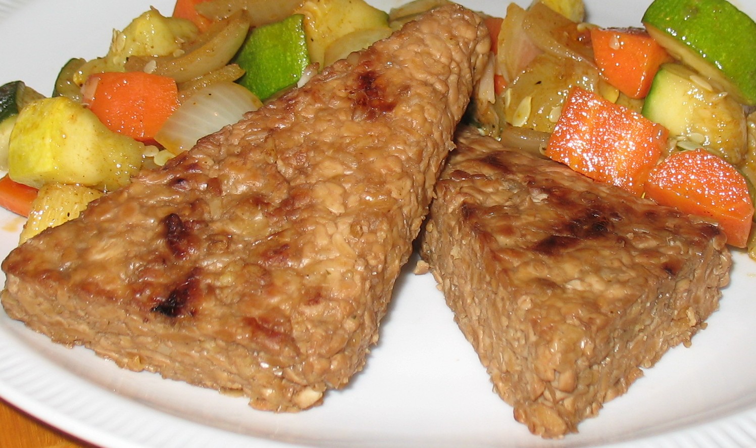 For the Love of Food! Veganomicon Smoky Grilled Tempeh