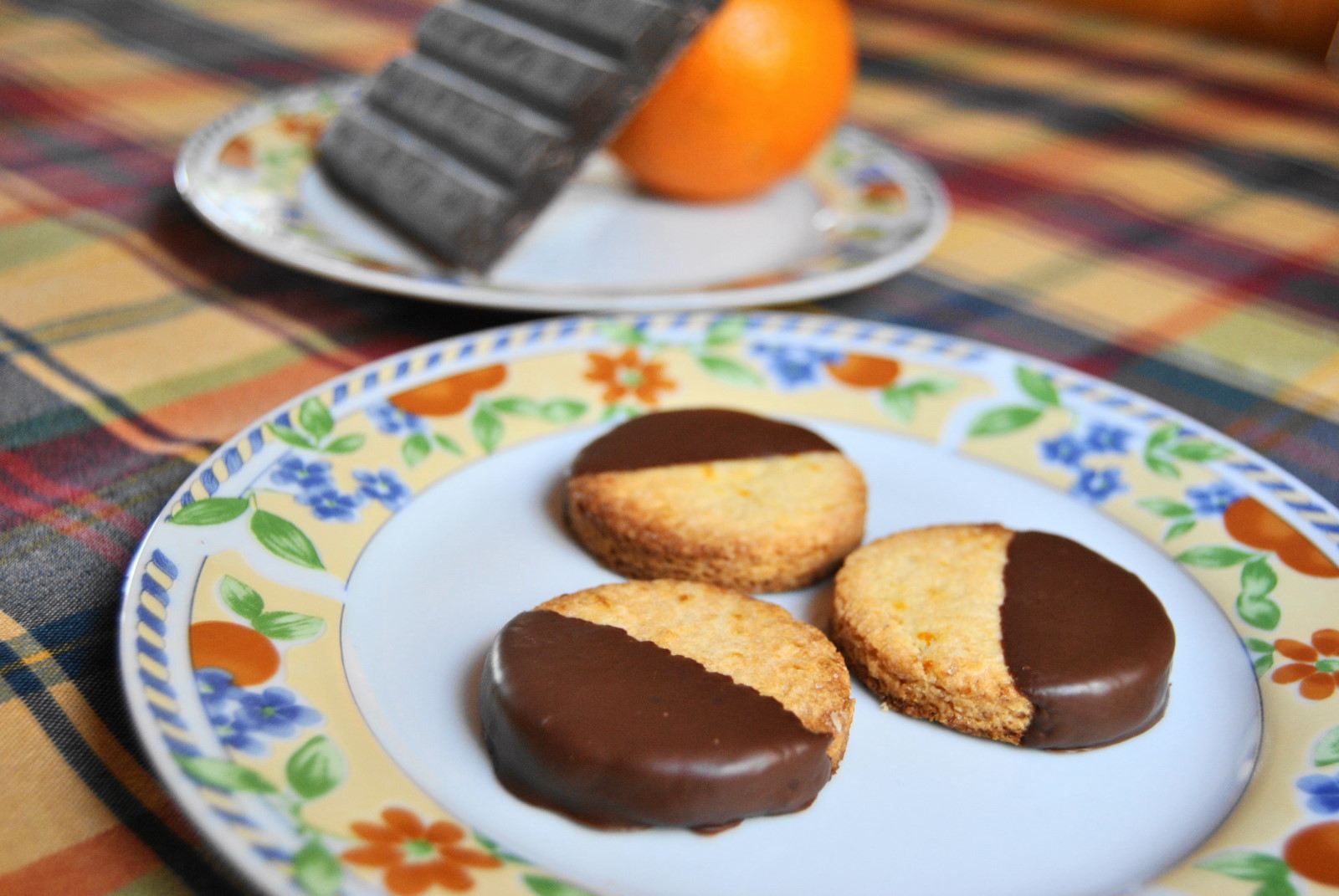 Mi dulce Dani Receta Galletas a la Naranja con Chocolate