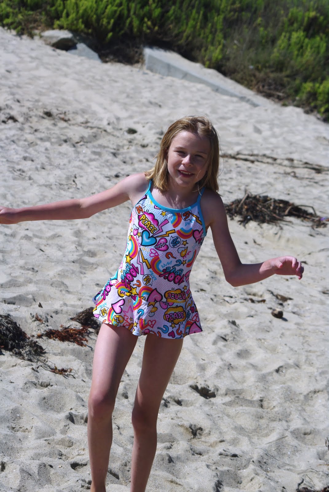 Olson Family: Monday at the Beach