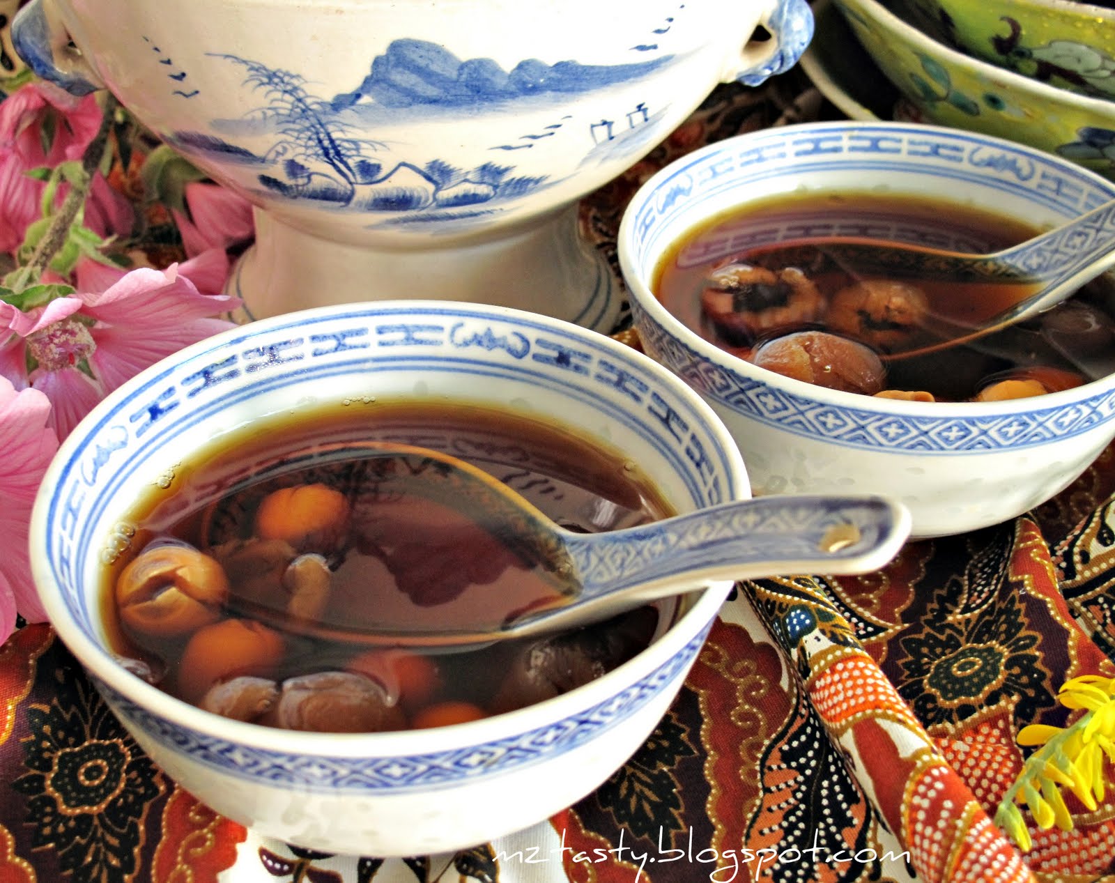 MzTasty's Kitchen, Savor The Flavor Sweet Soup with Lotus Seeds, Dates