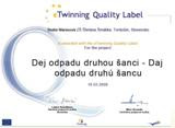Certifikát kvality SK