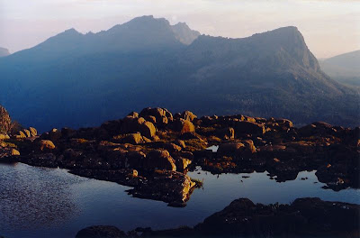 Mt Ossa from Lake Helios - 12th April 2002