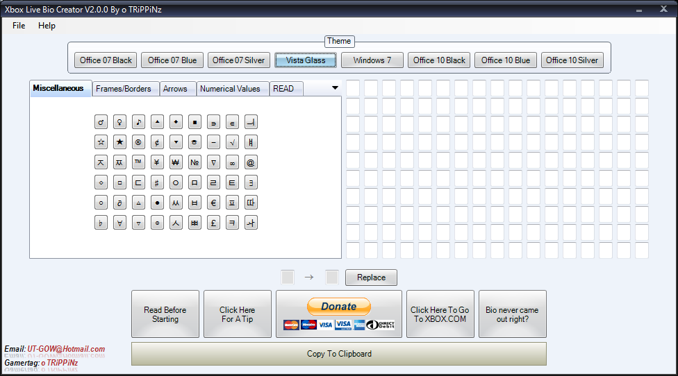 TRiPPiNz [RELEASE] Xbox Live Bio Creator V2.0.0