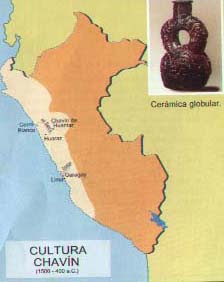 MAPA DE LA CULTURA CHAVIN