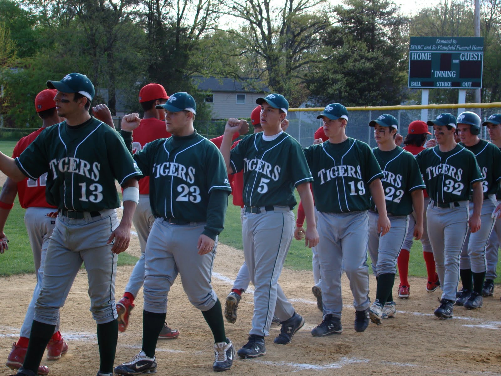 South Plainfield NJ Varsity Baseball Team South Plainfield 11 Perth