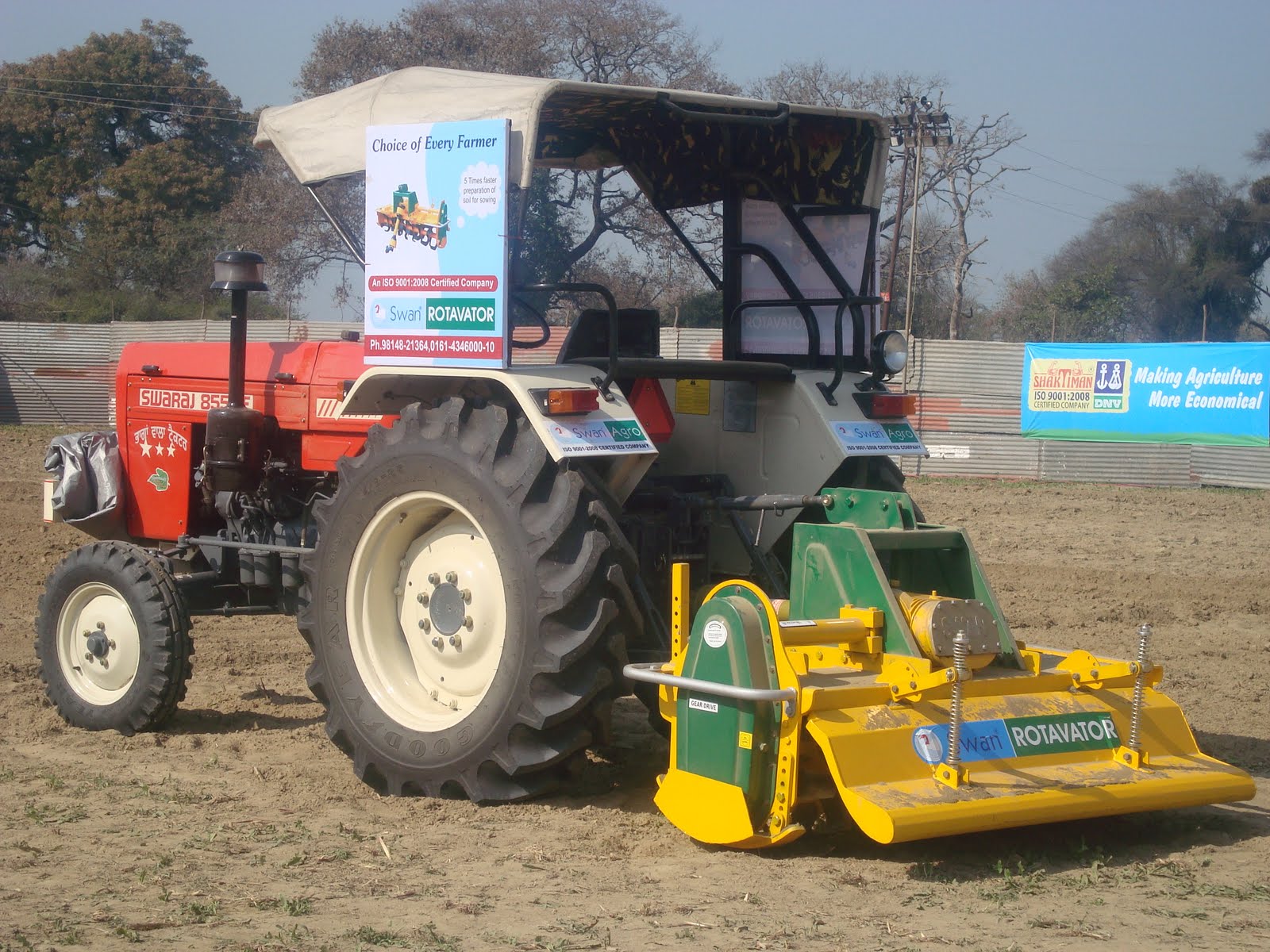 SWAN ROTAVATOR PHOTOS